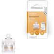 nedis ccgb89350gy rj45 connector male solid utp cat5 10pcs greyp photo