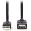 nedis ccgl60010bk20 usb 20 cable usb a male usb a female 200m black photo