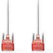 nedis ccgl85200gy10 cat6 cable rj45 male rj45 male u utp 100m grey photo