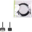 nedis ccgp64350gy usb adapter usb 32 gen 1 usb c male displayport female black grey polybag photo