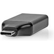 nedis ccgp64850gy usb adapter usb 32 gen 1 usb c male vga female black grey polybag photo