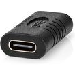nedis ccgp65960bk10 usb c adapter usb c male 35mm female 100m black photo