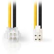 nedis ccgp74310va015 internal power cable p4 male p4 female 015 m variousc photo