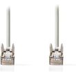 nedis ccgt85110gy10 cat 5e f utp network cable rj45 8p8c male rj45 8p8c male 10m grey photo