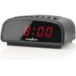nedis cldk008bk digital alarm clock 06 led snooze photo