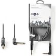 nedis coth23020gy15 stereo audio cable 635mm male 635mm male 150m dark grey photo