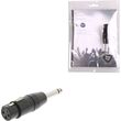 nedis cotp15942bk xlr adapter mono xlr 3 pin male 635 mm male blackp photo