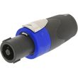 nedis cotp16901bk speaker connector speaker 4 pin male blackp photo