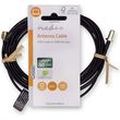 nedis csgl02010bk30 sma cable sma male sma female 50ohm 300m black photo