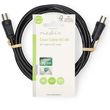 nedis csgl40200bk15 coax cable iec coax male iec coax male 90db 150m black photo
