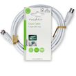 nedis csgl41800wt15 satellite antenna cable f male iec coax male 150m white photo