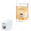 nedis ctgb90920wt telecom coupler rj11 female rj11 female white photo