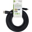nedis cvgl34100bk100 flat high speed hdmi cable with ethernet 4k30hz 100m blackc photo
