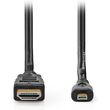 nedis cvgl34700bk15 high speed hdmi cable with ethernet hdmi male hdmi micro male 150m photo