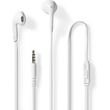 nedis hpwd2021wt wired earphones 35mm with cable length 120m built in microphone white photo