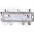 nedis sspl610me satellite f splitter max 17 db gain 5 2400 mhz 6 outputs photo