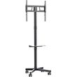 gembird tv floor stand tilt with caster wheels 32 55 black tvs 55t 03 photo