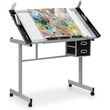 lamtech crystal drafting table lam980367 photo