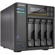 asustor nas lockerstor 4 gen3 as6804t 4 bay 35 4x m2 nvme amd 4 core 16gb ddr5 2x 10 gbe port photo