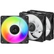 arctic p12 pro a rgb 3 pack 120 mm a rgb pwm fan with cable splitter photo