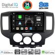 digital iq bxf 11458bl cpaa 9inc multimedia tablet for nissan nv 200 mod 2009gt black photo