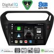 digital iq bxk 20511bl cpaa 9 multimedia tablet for citroen elysee peugeot 301 mod 2013gt black photo