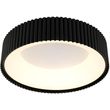eurolamp plafoniera metalliki led 30w 2262lm 3000k f460mm mayro arte illumina hallo photo