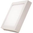 eurolamp fotistiko exoteriko led slim 300x300 30w 4000k leyko plus photo