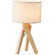 eurolamp fotistiko epitrapezio xylo 1xe27 max 15w 280x500mm arte illumina madera photo