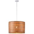 eurolamp fotistiko kremasto bamboo 1xe27 max 15w 400x400x270mm arte illumina jute photo