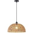 eurolamp fotistiko kremasto rattan 1xe27 max15w 390x1270mm kafe arte illumina vento photo