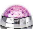 lenco tta 080si record stabiliser with rgb light effects and disco ball in one silver photo
