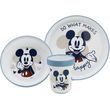 stor disney mickey mouse full of smile baby non slip 3 pcs bicolor premium set in gift box 10495 photo
