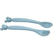 stor disney mickey mouse toddler 2 pcs pp shaped cutlery set 13315 photo