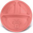 stor disney minnie mouse toddler divided silicone plate 12235 photo