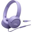 jbl tune 520c purple on ear wired headphones photo