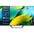 tv tesla q43e655gus 43 qled 4k ultra hd smart wifi google tv photo