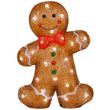 eurolamp akrylikos gingerbread metasx sti 40 leyka led 28x8x37cm proektasi paroxis 5m ip44 600 47214 photo