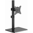 gembird full motion monitor desk stand with cable management max 32 max vesa 100x100 bl ms d1st 03 photo