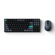keychron b33 combo kcbd1 gr wireless keyboard and mouse 80 gr layout black green photo