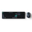 keychron b36 combo kcbd2 gr wireless keyboard and mouse 100 gr layout black green photo