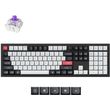 keychron q6 he q6h m1 qmk wireless custom hall effect keyboard purple switch 100 us photo