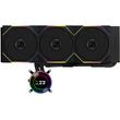 lian li hydroshift ii lcd c 360 rgb tl fan black aio cpu liquid cooler with tl rgb fans photo