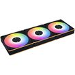 lian li uni rgb fan cl wireless 120mm black 3pcs w controller static pressure photo