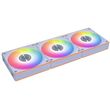 lian li uni rgb fan cl wireless 120mm white 3pcs w controller static pressure photo