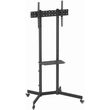 gembird tv floor stand with caster wheels tilt 37 70 vesa 800x600 black tvs 70t 01 photo