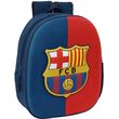 safta fc barcelona 3d backpack red blue photo