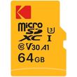 karta mnimis micro sdhc kodak 64gb uhs i u3 v30 photo