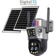 digital iq robocam cs3u security camera ptz 4g dual solar panel 8mp 10x photo