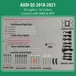 diq ambient audi q5 fy digital iq ambient light for audi q5 mod 2017 2024 with 24 lights photo